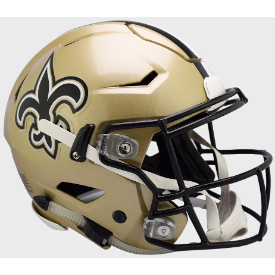 Riddell New Orleans Saints Speedflex Authentic Helmet
